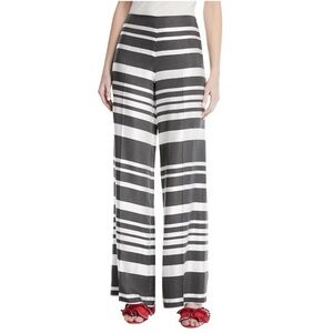 Trina Turk Netti Parasol Striped Wide Leg Pants Size 4
